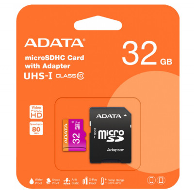 Card de memorie Micro SD ADATA 32 GB, CLASS 10 