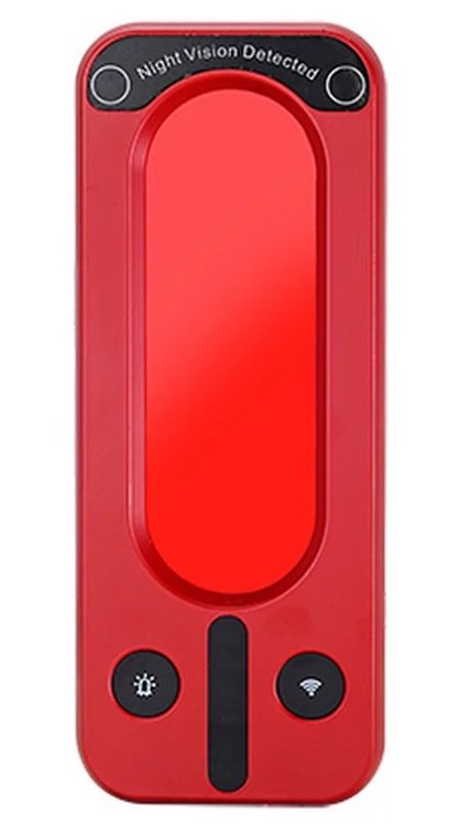 Detector RF anti-spion pentru ascultători GSM și camere ascunse cu vedere pe timp de noapte