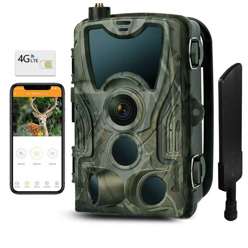 Camera trap 4G HC801 Pro rezoluție 4k