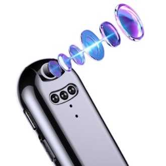 Cameră rotativă FULL HD cu viziune nocturnă IR și înregistrator de voce de 16GB