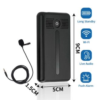 Mini Dictafon Wi-Fi (difuzor) cu baterie cu durată lungă de viață AR02