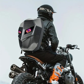 Rucsac cu ecran LED – și – ochi luminoși