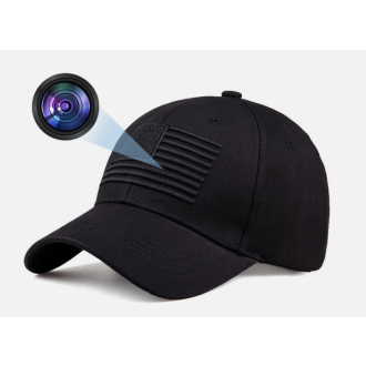 Șapcă cu cameră WiFi Full HD ascunsă